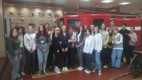 Просветительский проект «Погружение в историю становления пожарной охраны Иркутска» пользуется популярностью у иркутских студентов.