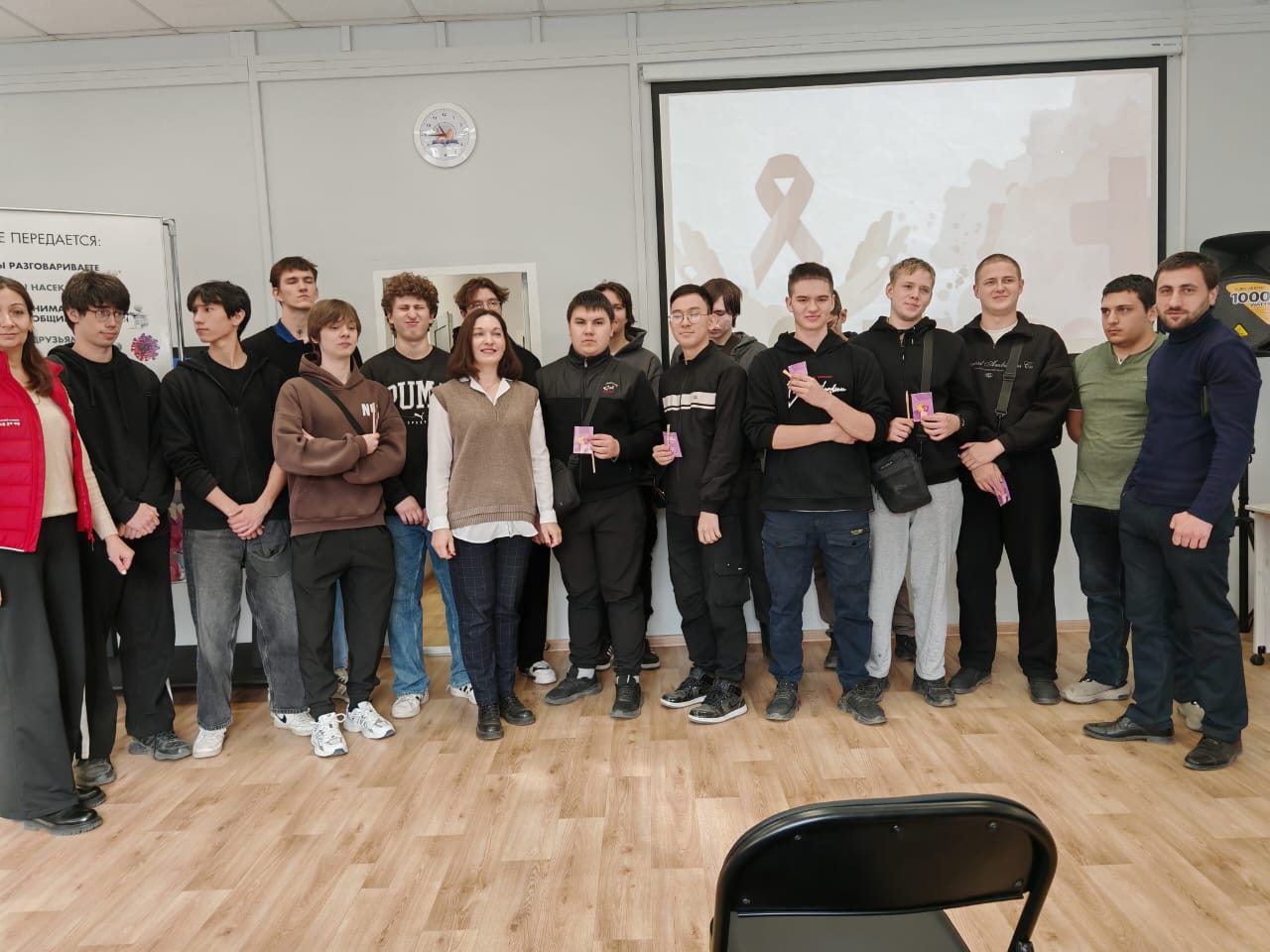 Цикл встреч по профилактике ВИЧ/СПИДа: студенты Машиностроительного колледжа ИРНИТУ узнали важное