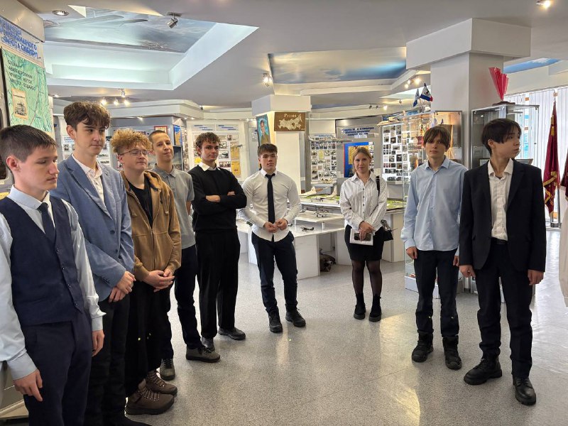 Профориентация в музее Иркутского аэропорта 