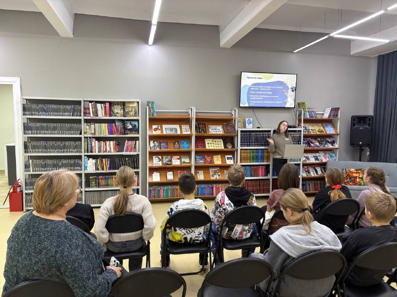 В современной библиотеке можно не только провести время в читальных залах, но и посетить интересные мероприятия