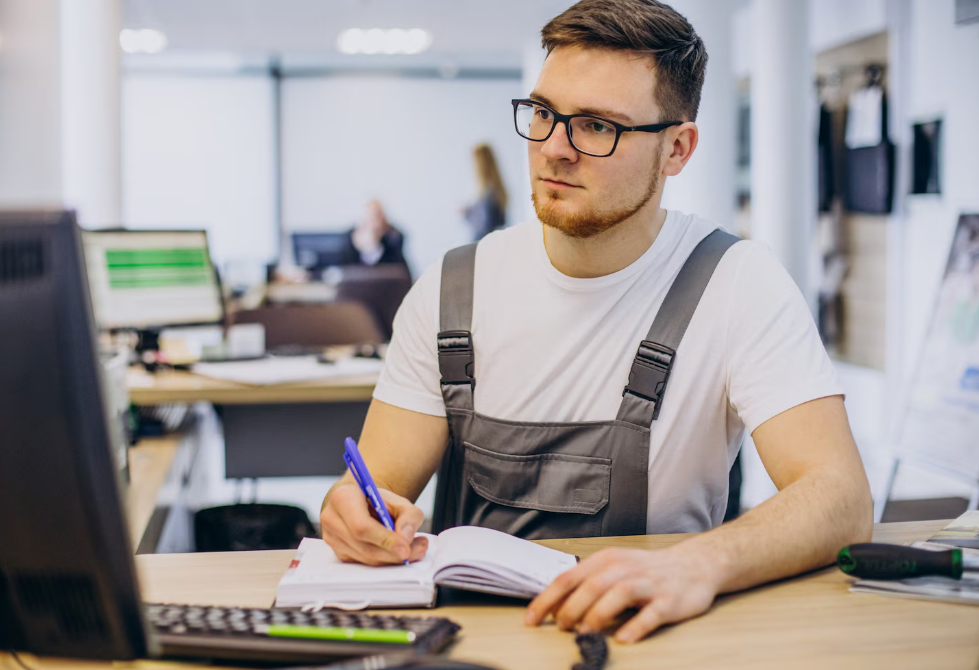 Руководитель слесарного участка на производстве