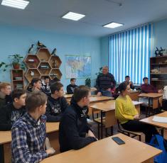 ЦОПП Иркутской области организовал встречу будущих охотоведов с представителем ФГБУ «Заповедное Прибайкалье»