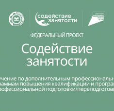 Стартовал проект «Содействие занятости» - 2025 в рамках национального проекта «Демография»