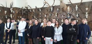 Экскурсия в учебно – научный музей охотоведения Института управления природными ресурсами ИрГАУ!